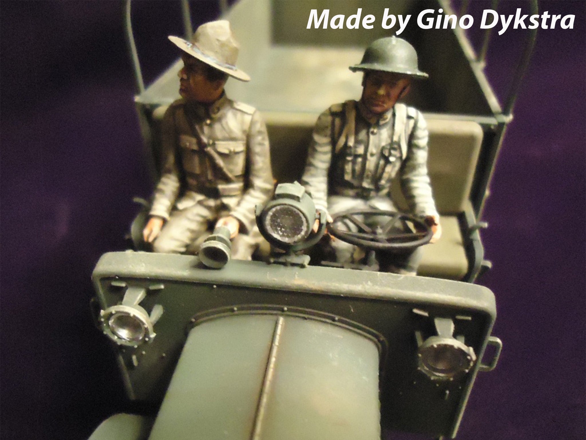 ICM 35653 Plastic model kit Scale 1:35 Standard B “Liberty” with US drivers, WWI