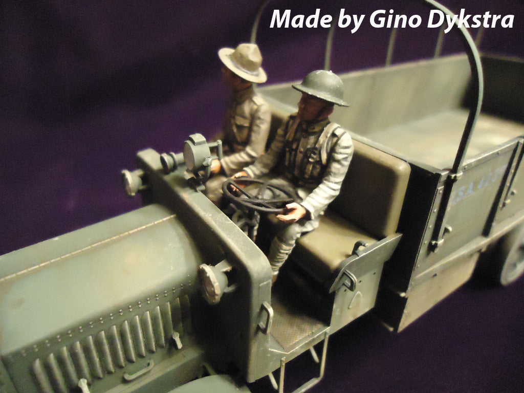 ICM 35653 Plastic model kit Scale 1:35 Standard B “Liberty” with US drivers, WWI