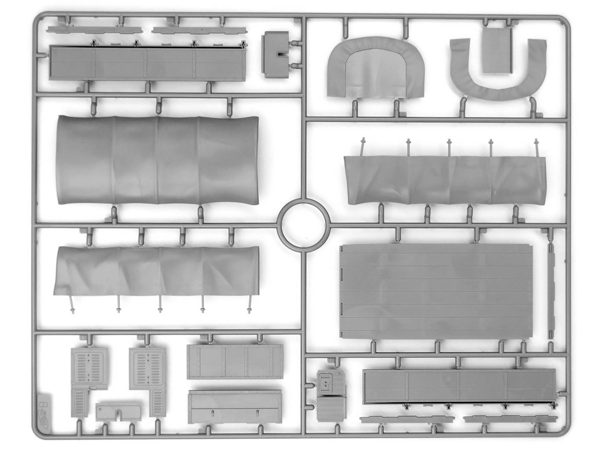 ICM 35655 Plastic model kit Scale 1:35 FWD TypeB WWI US Army Truck - kits models