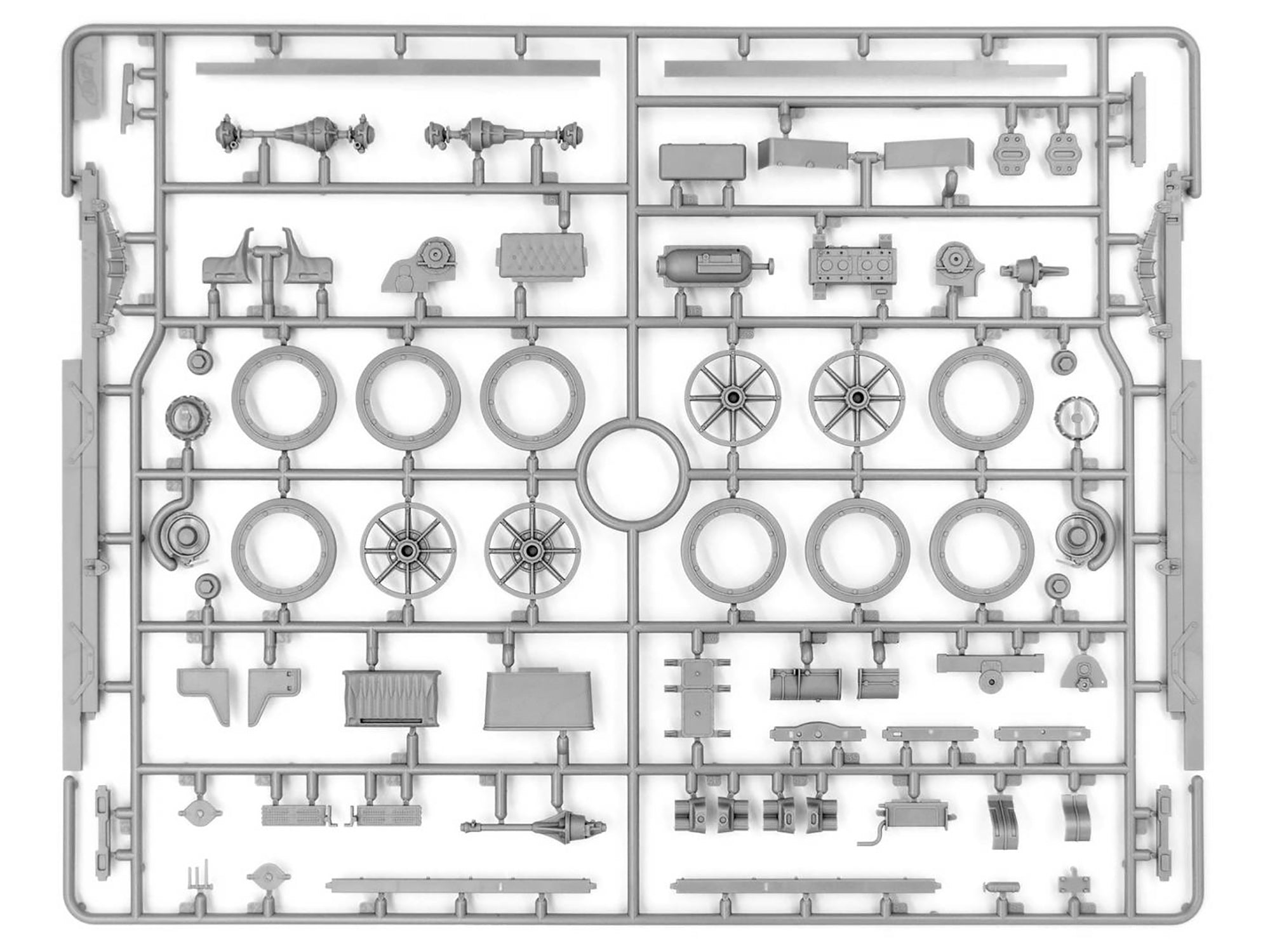 ICM 35655 Plastic model kit Scale 1:35 FWD TypeB WWI US Army Truck - kits models
