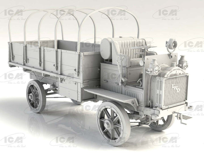 ICM 35655 Plastic model kit Scale 1:35 FWD TypeB WWI US Army Truck - kits models