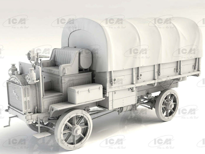 ICM 35655 Plastic model kit Scale 1:35 FWD TypeB WWI US Army Truck - kits models