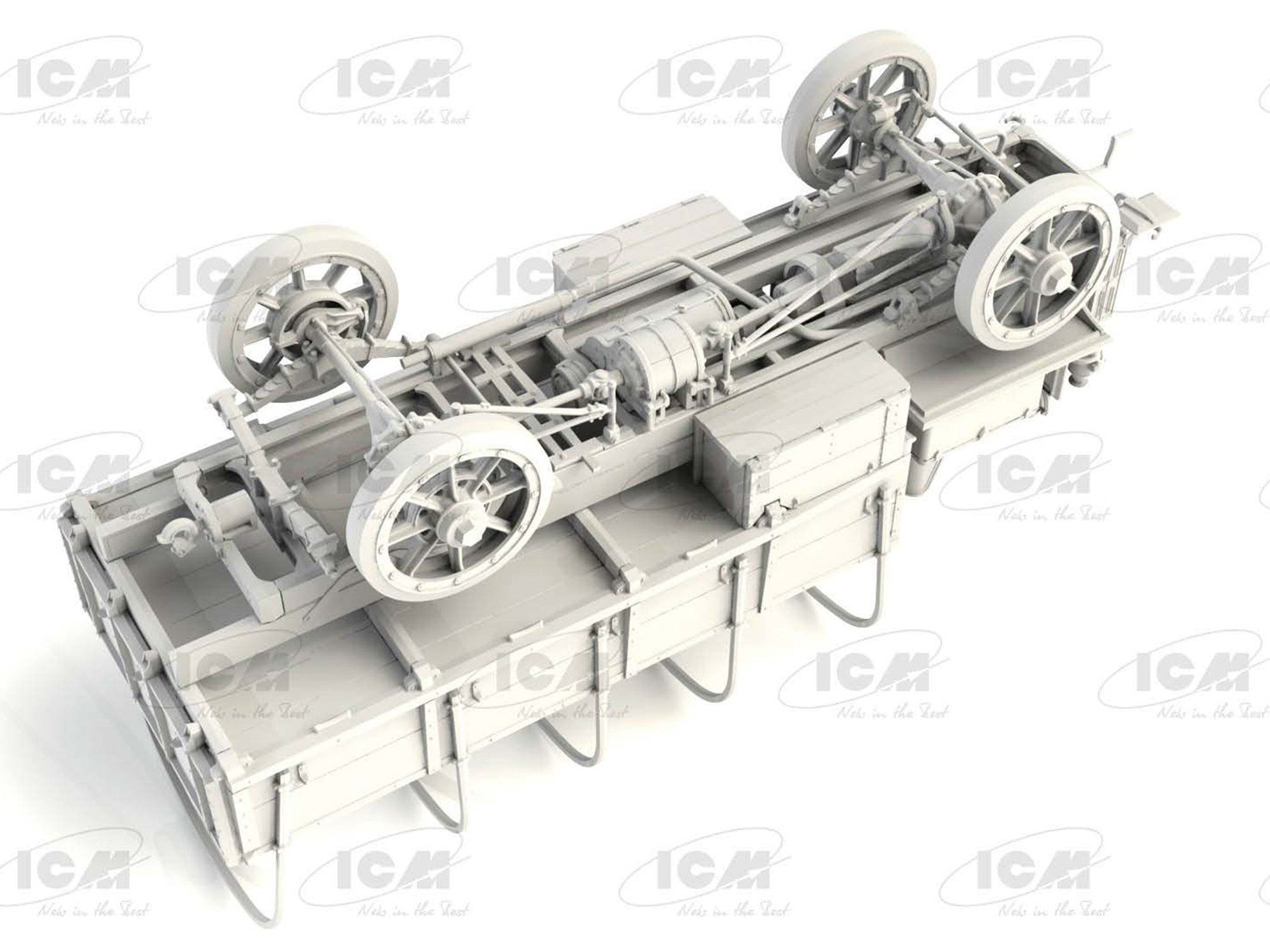 ICM 35655 Plastic model kit Scale 1:35 FWD TypeB WWI US Army Truck - kits models