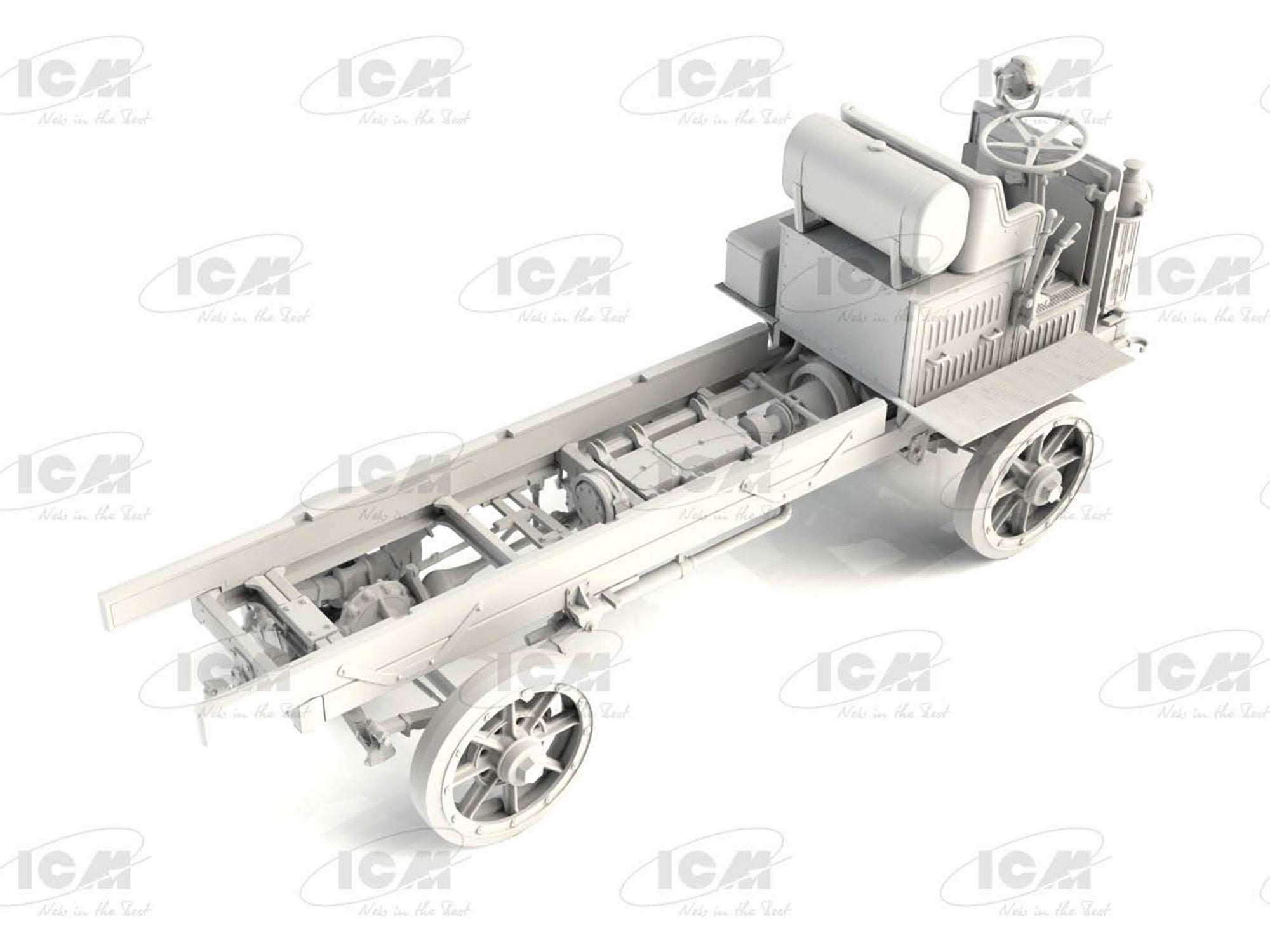 ICM 35655 Plastic model kit Scale 1:35 FWD TypeB WWI US Army Truck - kits models