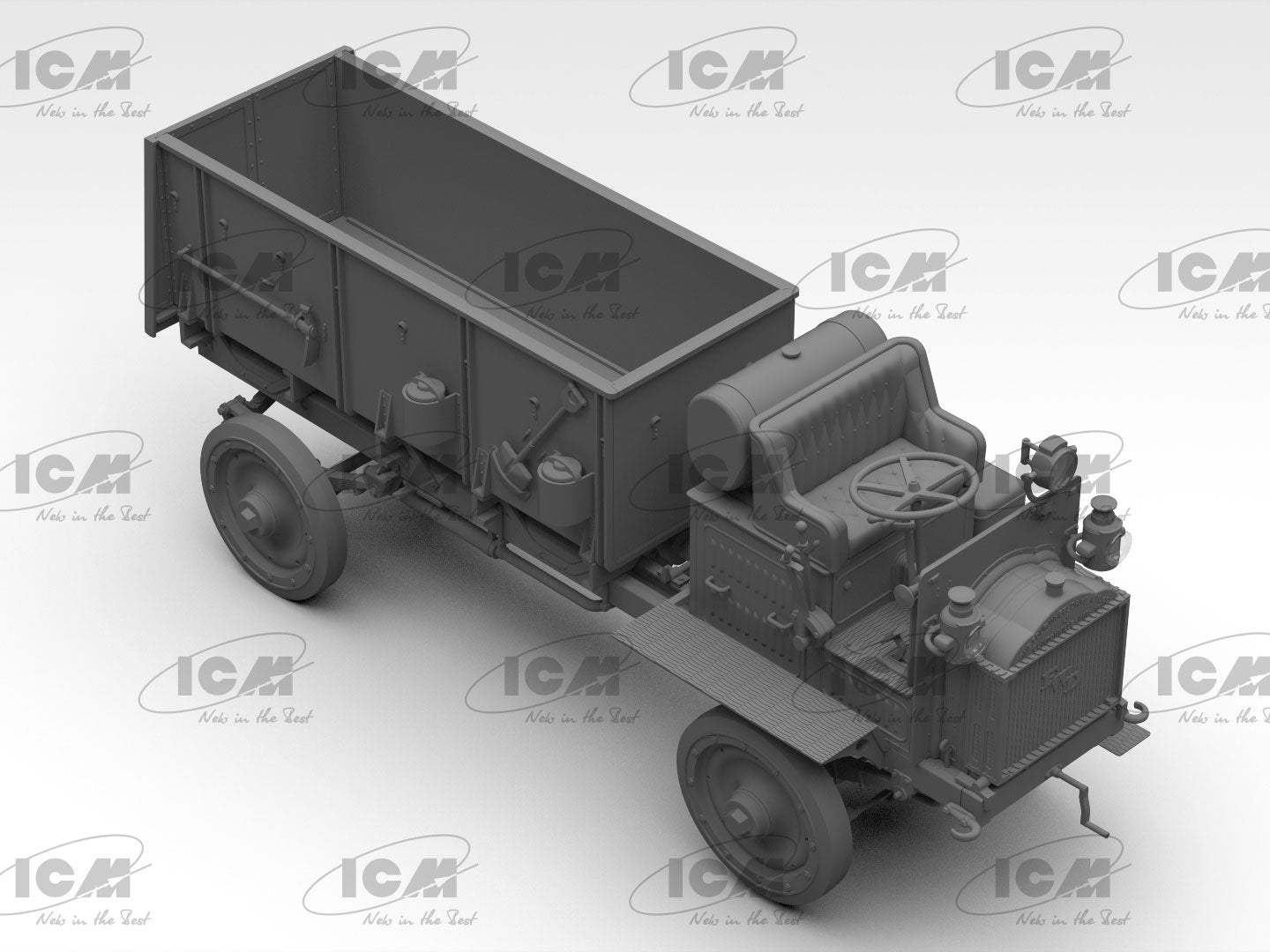 FWD Type B WWI US Ammunition Truck ICM 35656 Scale 1:35 Plastic Model Kit