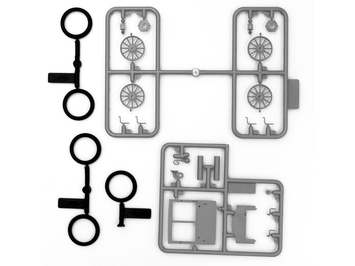 ICM 35658 Plastic car kit models 1:35 Type AG 1910 London Taxi - kit modelling