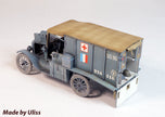 ICM 35661 Plastic model Car kit Scale 1:35 Model T 1917 Ambulance, WWI American