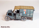 ICM 35661 Plastic model Car kit Scale 1:35 Model T 1917 Ambulance, WWI American