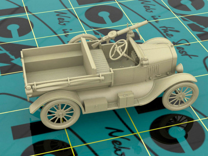 ICM 35663 Scale model car kit 1:35 Model T 1917 LCP Australian Army Vehicle, WWI