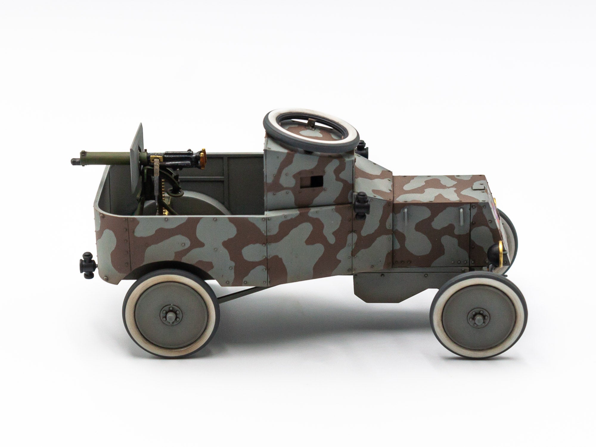 ICM 35669 Plastic model kit Scale 1:35 Model T RNAS Armoured Car - kits models
