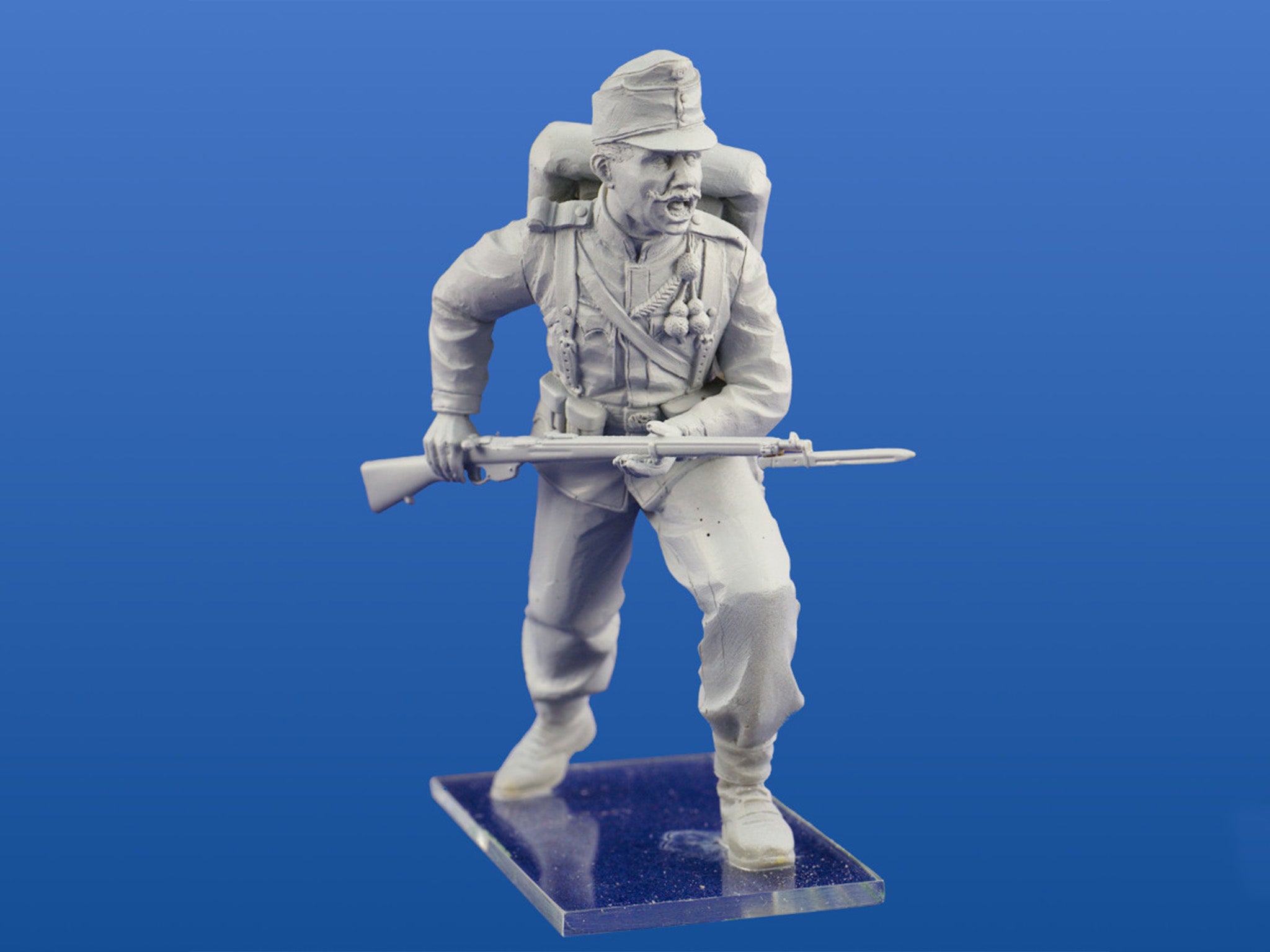 ICM 35673 Plastic model kit figures Scale 1:35 Austro-Hungarian Infantry (1914)