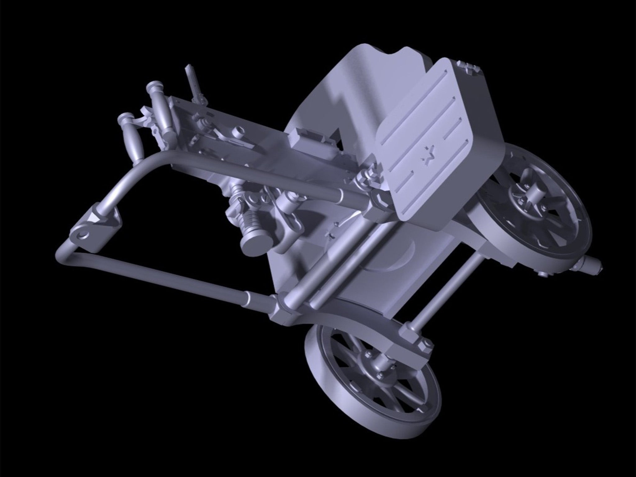 ICM 35675 Plastic model kit Scale 1:35 Russian Maxim machine gun (1910/30)