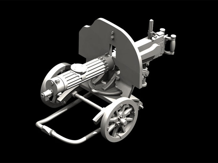 ICM 35676 Plastic model kit Scale 1:35 Soviet Maxim machine gun 1941 kits model