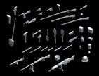 ICM 35678 Plastic model kit Scale 1:35 WWI German Infantry weapon and equipment