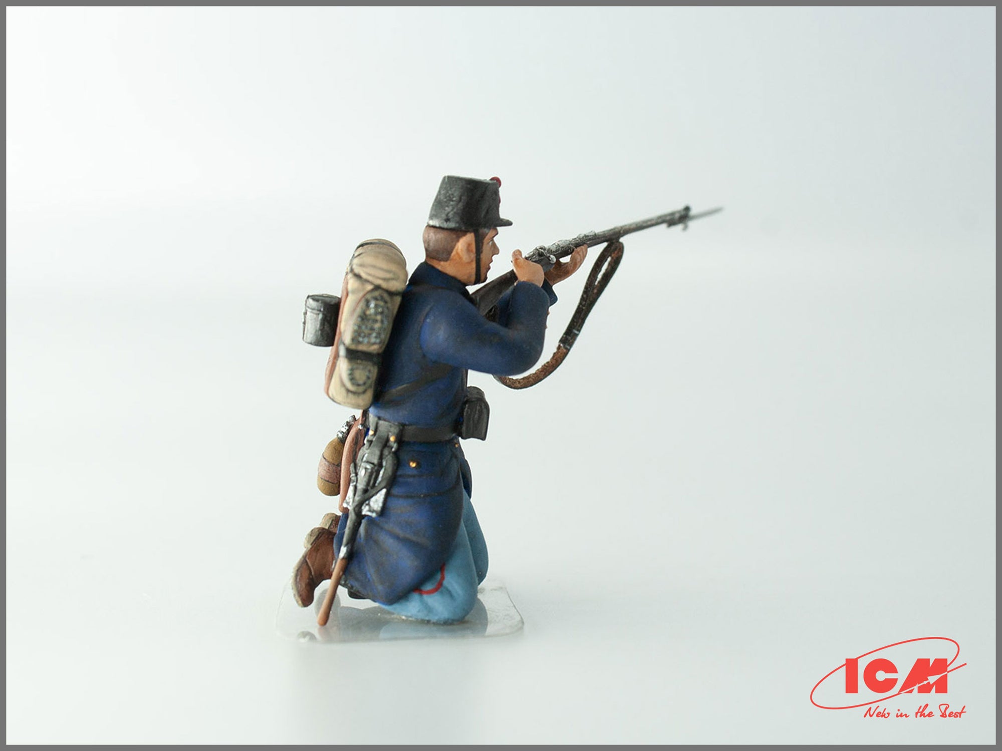 ICM 35680 Plastic model figures kit Scale 1:35 WWI Belgian Infantry - models kit
