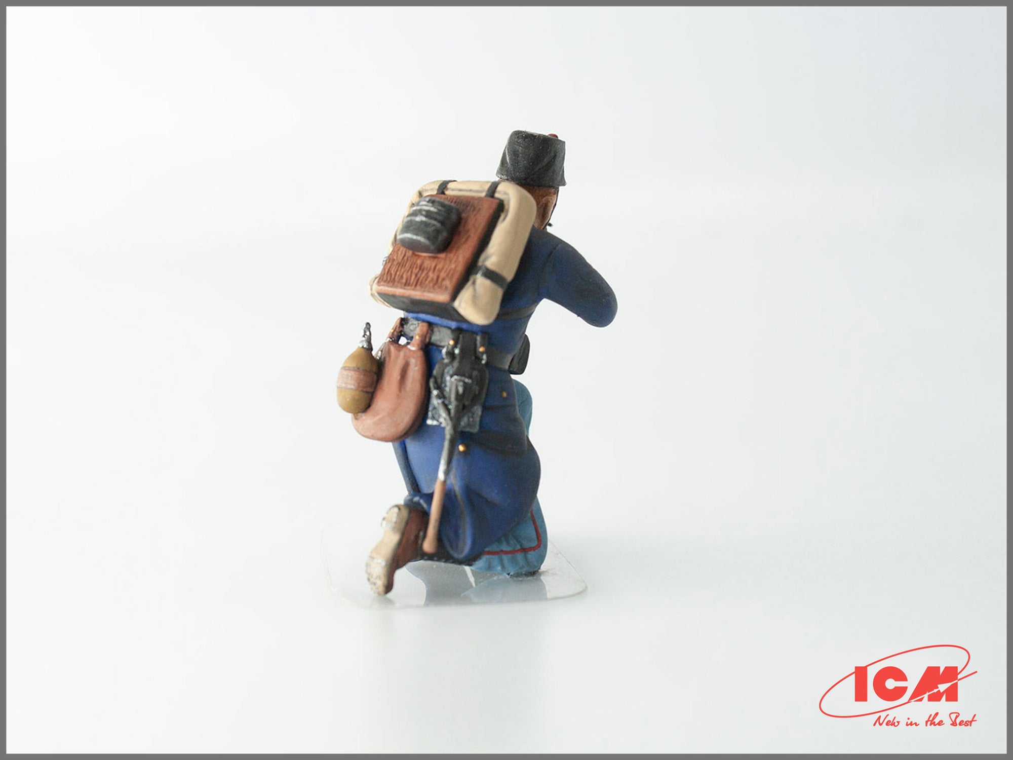 ICM 35680 Plastic model figures kit Scale 1:35 WWI Belgian Infantry - models kit