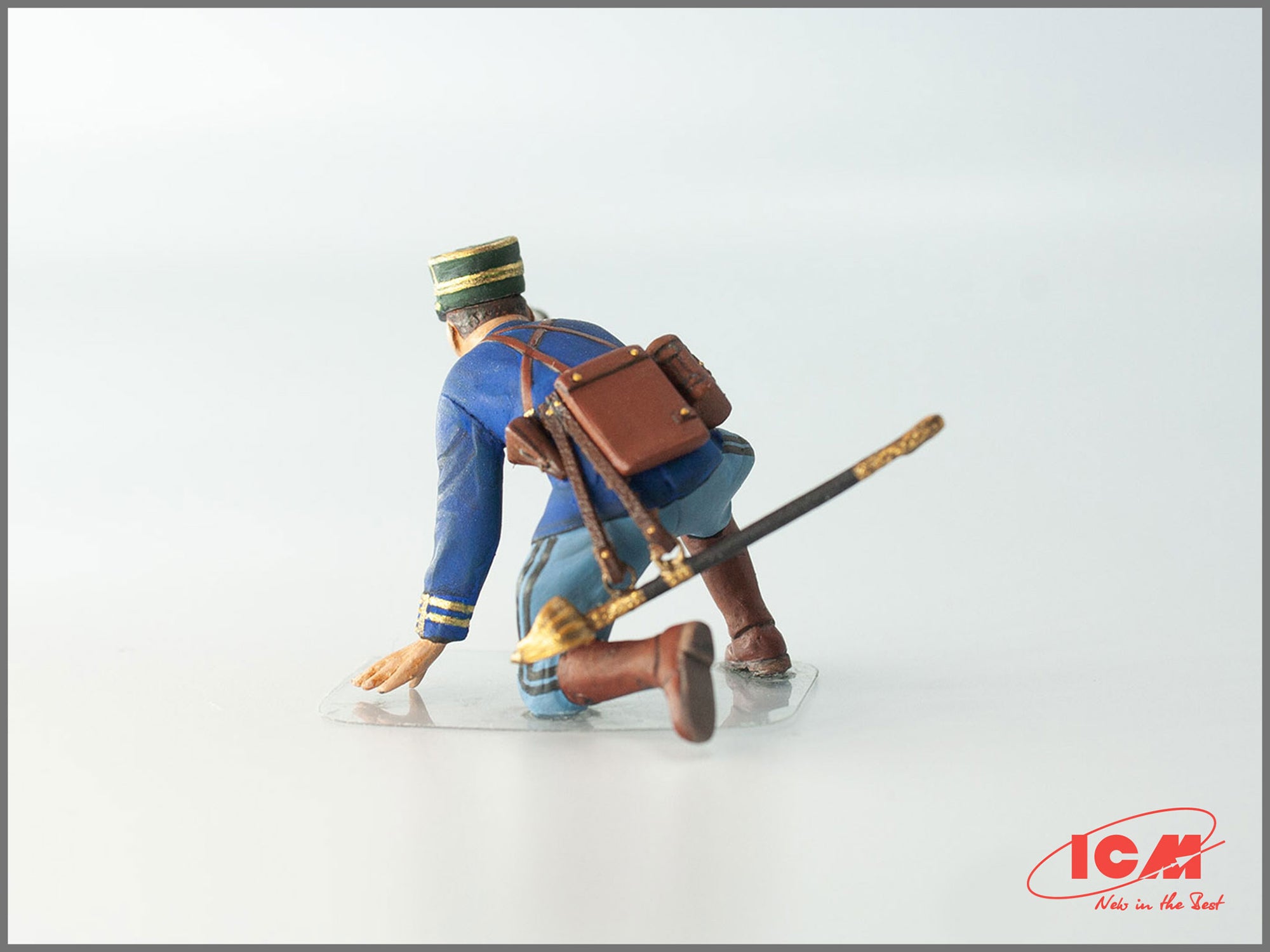 ICM 35680 Plastic model figures kit Scale 1:35 WWI Belgian Infantry - models kit