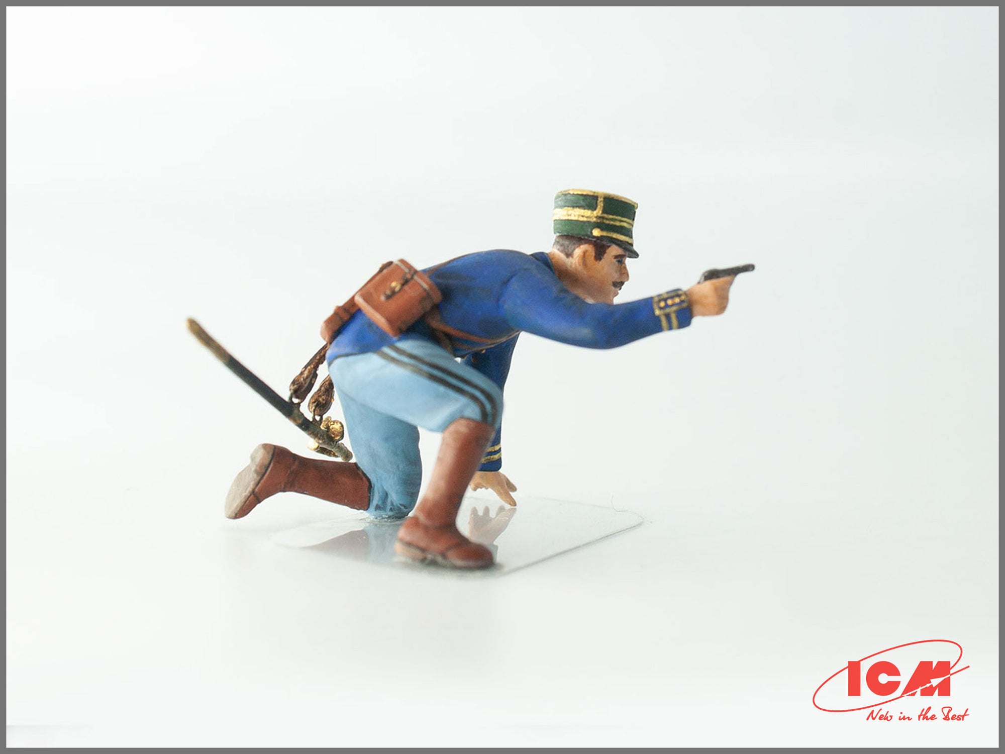 ICM 35680 Plastic model figures kit Scale 1:35 WWI Belgian Infantry - models kit