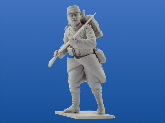 ICM 35682 Plastic model kit Scale 1:35 French Infantry (1914), (4 figures)