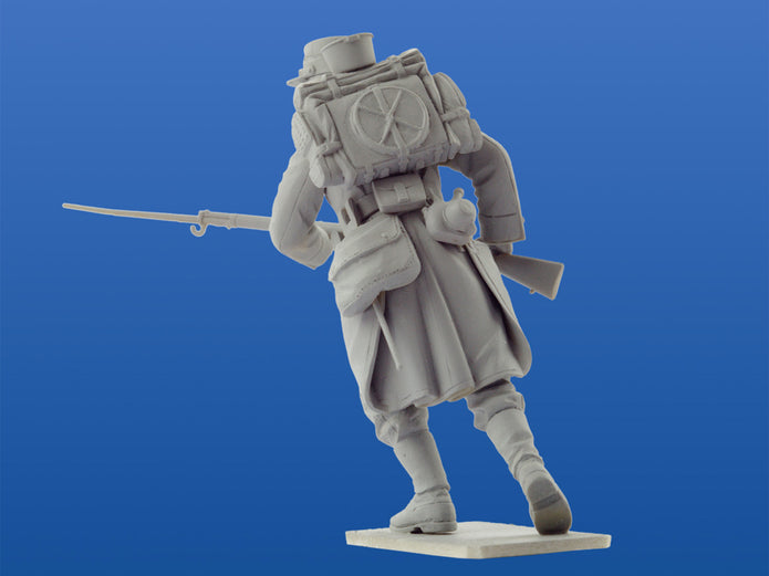 ICM 35682 Plastic model kit Scale 1:35 French Infantry (1914), (4 figures)