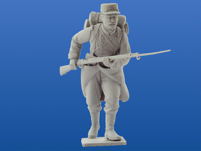 ICM 35682 Plastic model kit Scale 1:35 French Infantry (1914), (4 figures)