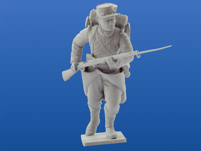 ICM 35682 Plastic model kit Scale 1:35 French Infantry (1914), (4 figures)