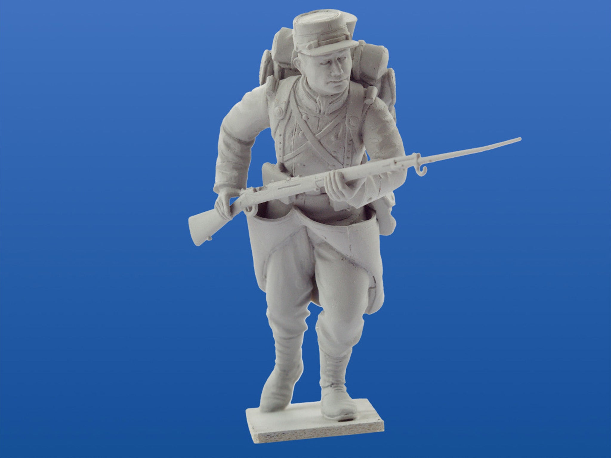 ICM 35682 Plastic model kit Scale 1:35 French Infantry (1914), (4 figures)