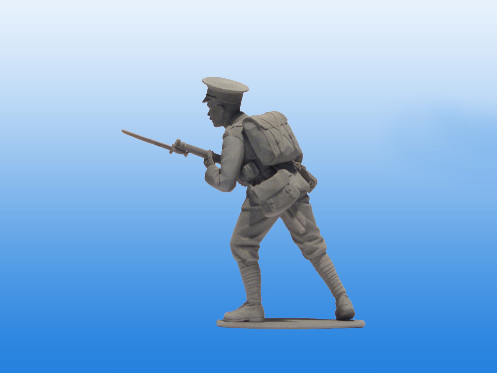 ICM 35684 Plastic model kit figures 1:35 WWI British infantry 1914 modelling kit