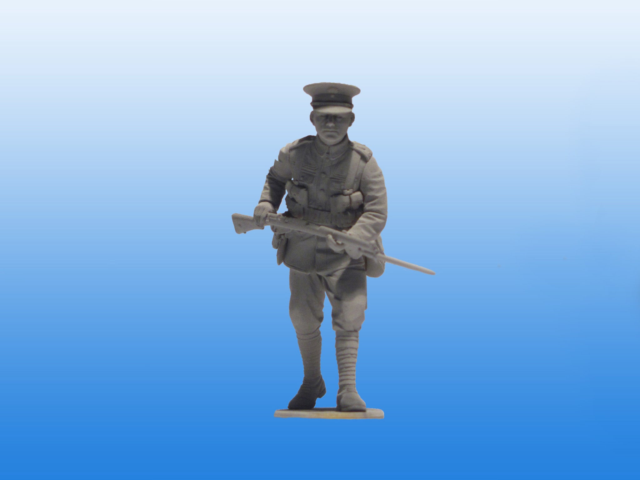 ICM 35684 Plastic model kit figures 1:35 WWI British infantry 1914 modelling kit