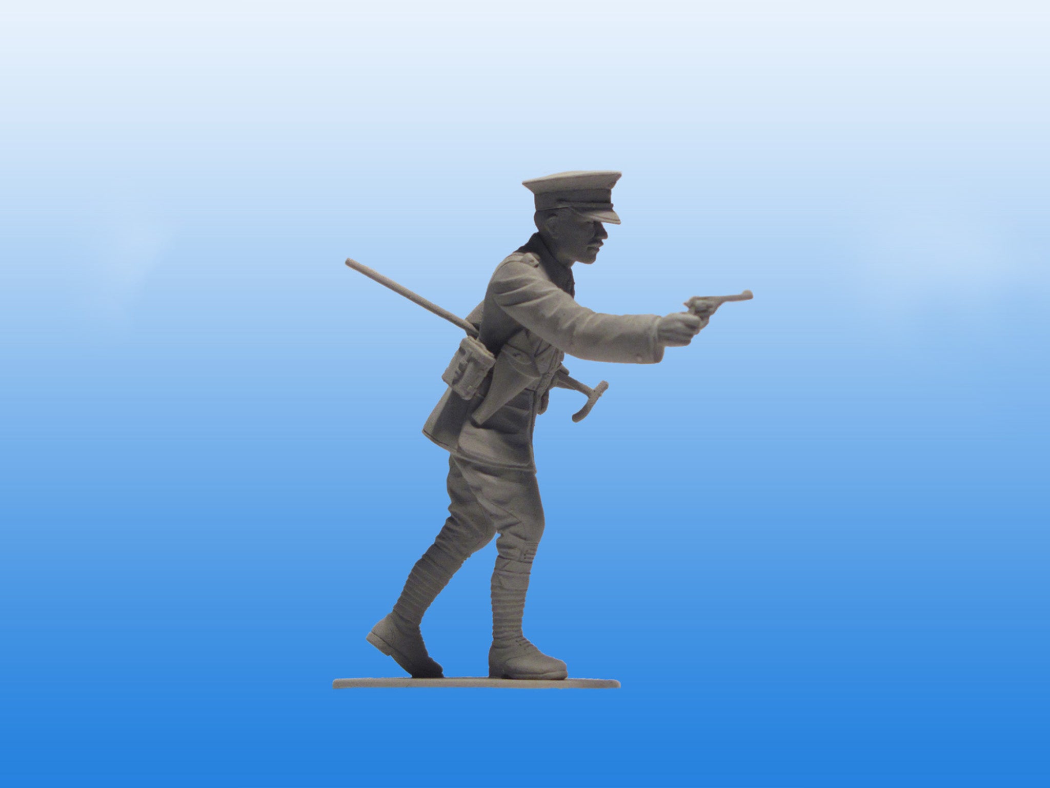 ICM 35684 Plastic model kit figures 1:35 WWI British infantry 1914 modelling kit