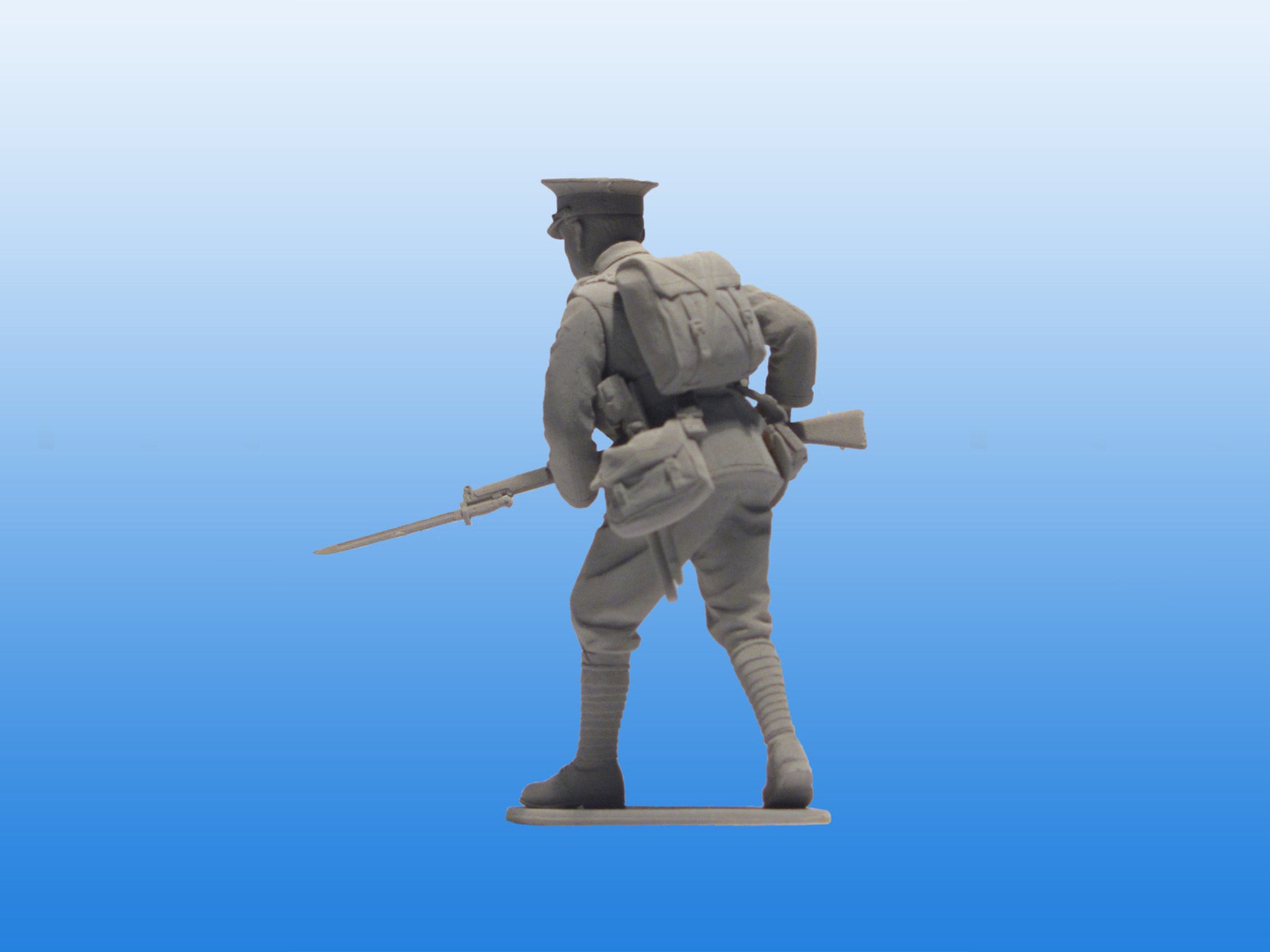 ICM 35684 Plastic model kit figures 1:35 WWI British infantry 1914 modelling kit