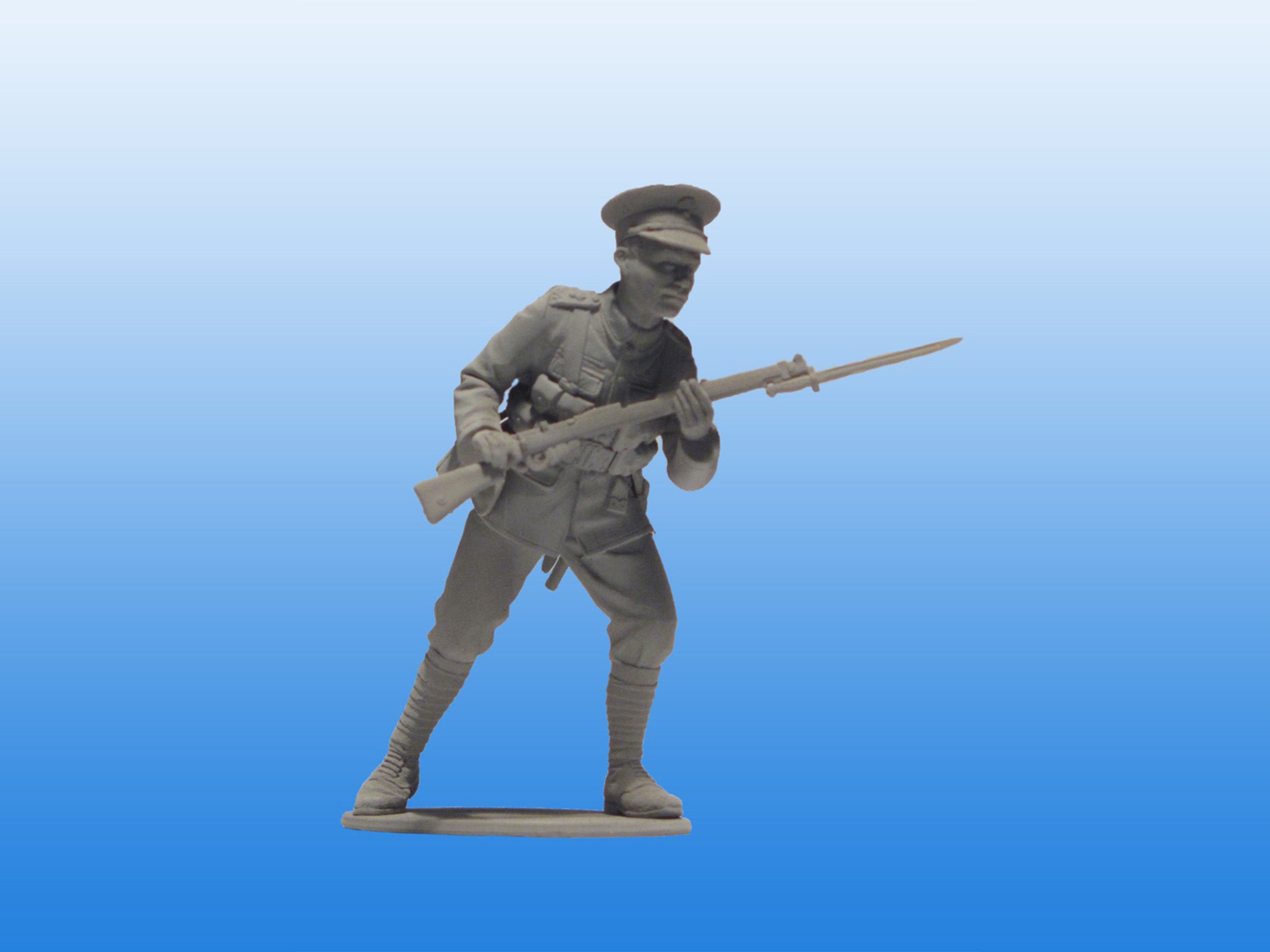 ICM 35684 Plastic model kit figures 1:35 WWI British infantry 1914 modelling kit