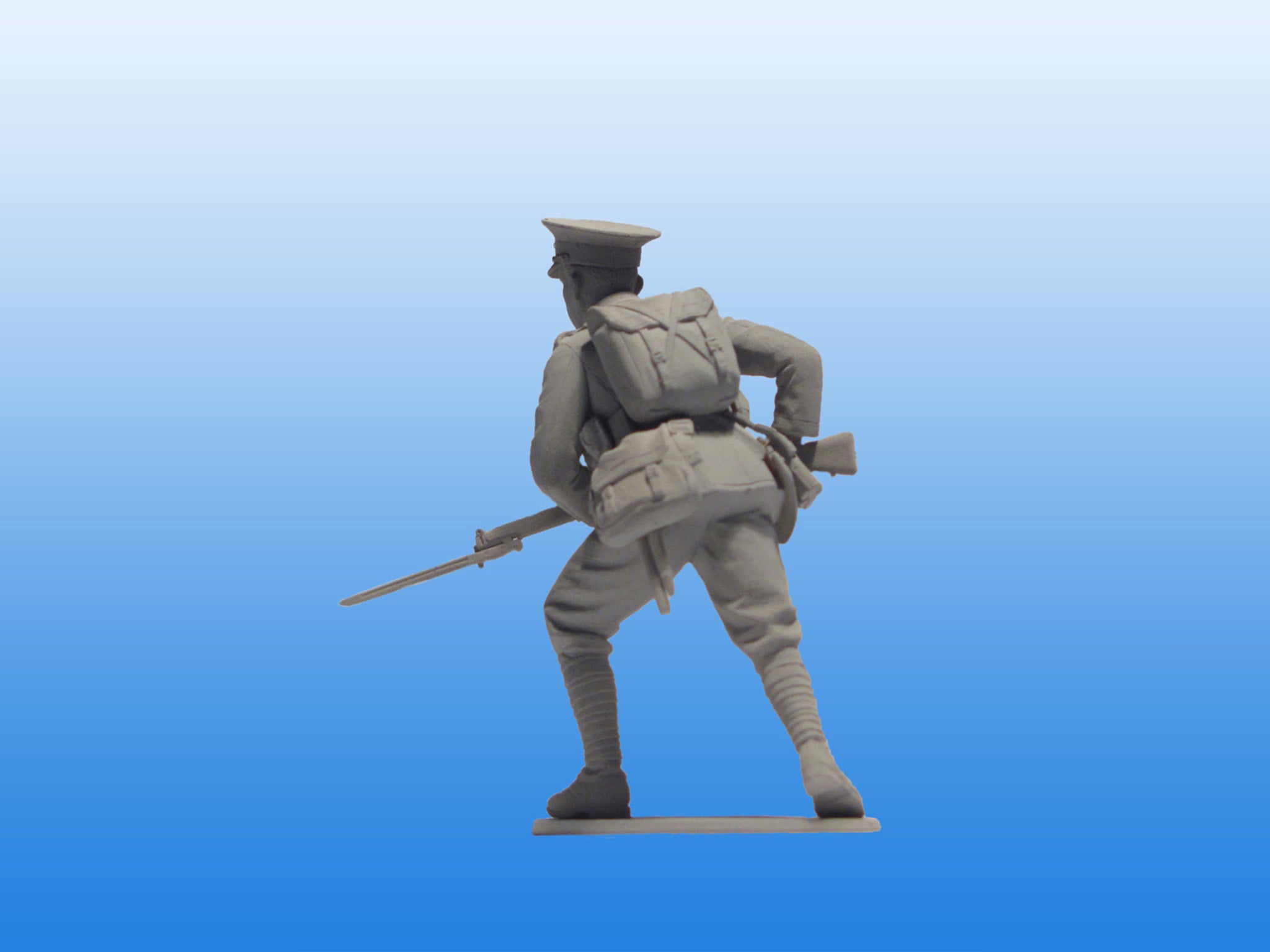 ICM 35684 Plastic model kit figures 1:35 WWI British infantry 1914 modelling kit