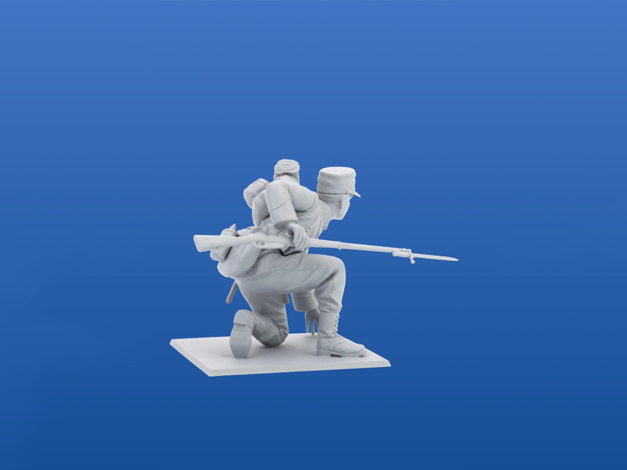 ICM 35687 Plastic model kit 1:35 Italian Infantry (1915) (4 figures) models kits