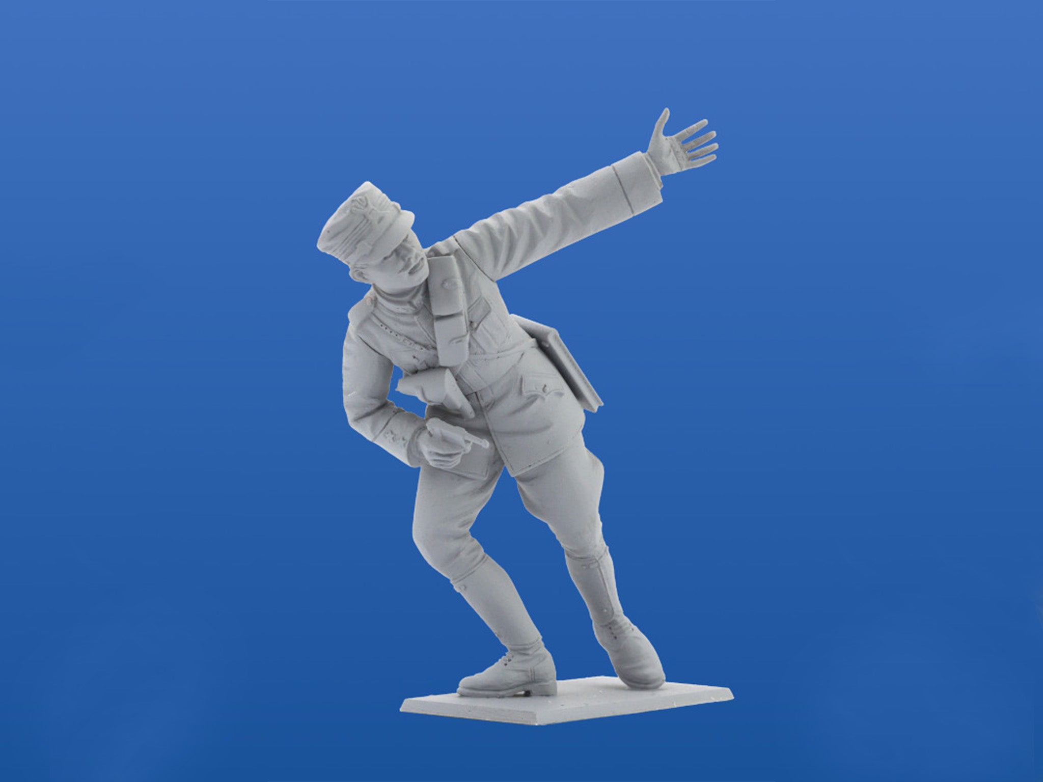 ICM 35687 Plastic model kit 1:35 Italian Infantry (1915) (4 figures) models kits