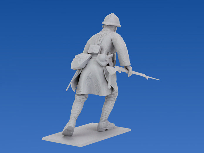 ICM 35691 Plastic model kit 1:35 French Infantry 1916, (4 figures) kits models