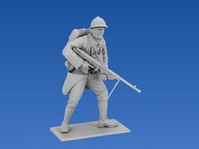 ICM 35691 Plastic model kit 1:35 French Infantry 1916, (4 figures) kits models