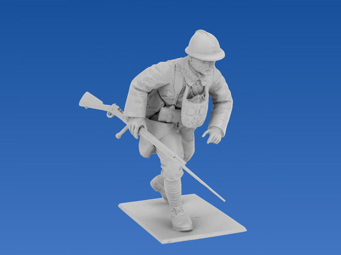 ICM 35691 Plastic model kit 1:35 French Infantry 1916, (4 figures) kits models