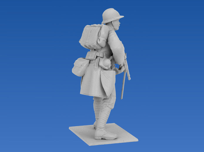 ICM 35691 Plastic model kit 1:35 French Infantry 1916, (4 figures) kits models