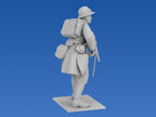 ICM 35691 Plastic model kit 1:35 French Infantry 1916, (4 figures) kits models