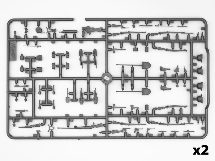 ICM 35692 Plastic model kit 1:35 German Sturmtruppen, 1918 model plastic kits