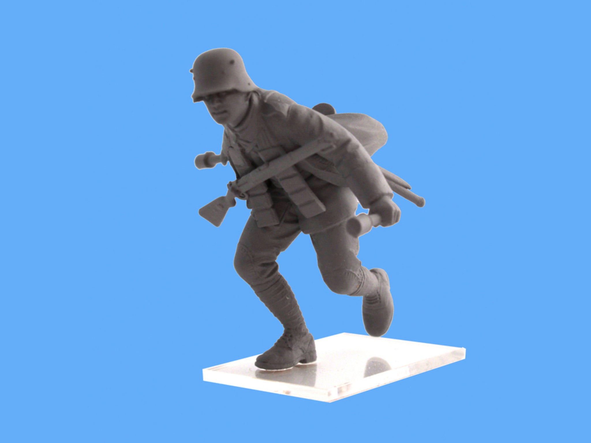 ICM 35692 Plastic model kit 1:35 German Sturmtruppen, 1918 model plastic kits