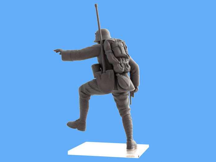 ICM 35692 Plastic model kit 1:35 German Sturmtruppen, 1918 model plastic kits