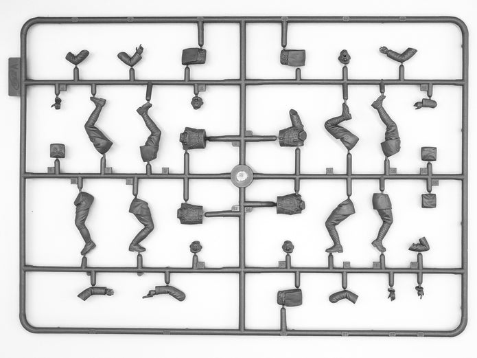 ICM 35693 Plastic model kit 1:35 US Infantry 1918 (4 figures) model plastic kits