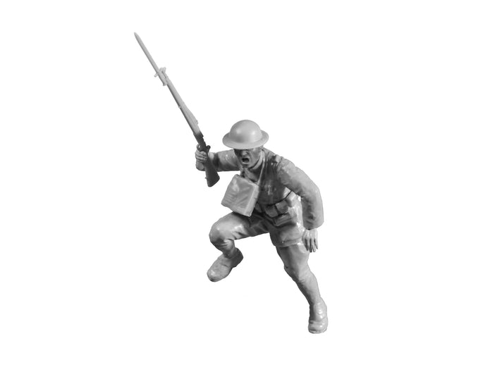 ICM 35693 Plastic model kit 1:35 US Infantry 1918 (4 figures) model plastic kits
