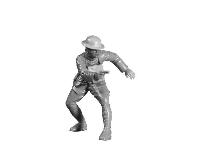 ICM 35693 Plastic model kit 1:35 US Infantry 1918 (4 figures) model plastic kits