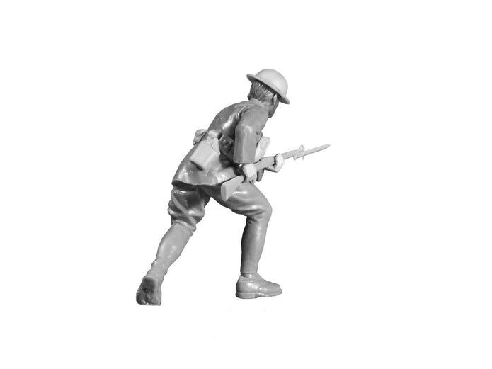 ICM 35693 Plastic model kit 1:35 US Infantry 1918 (4 figures) model plastic kits