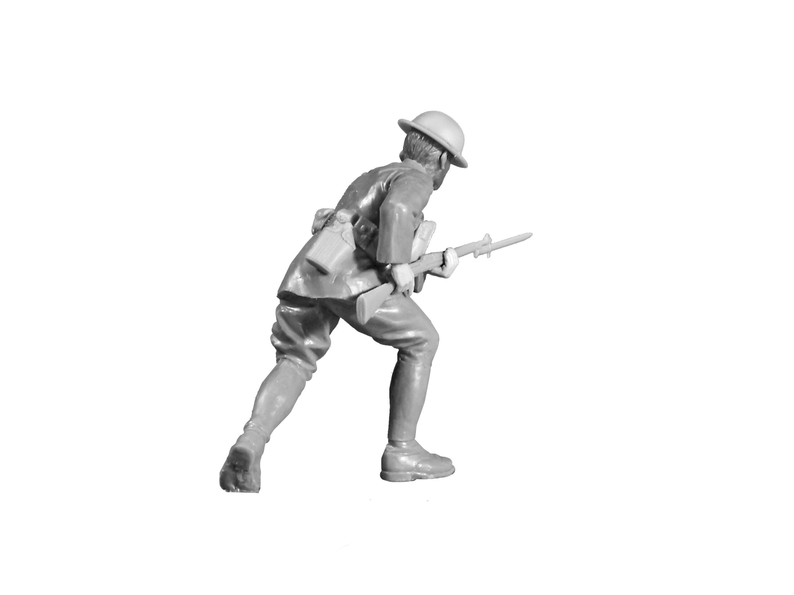 ICM 35693 Plastic model kit 1:35 US Infantry 1918 (4 figures) model plastic kits