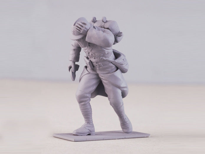 ICM 35696 Plastic model kit 1:35 French Infantry in Gas Masks (1916) (4 figures)
