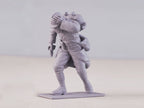ICM 35696 Plastic model kit 1:35 French Infantry in Gas Masks (1916) (4 figures)